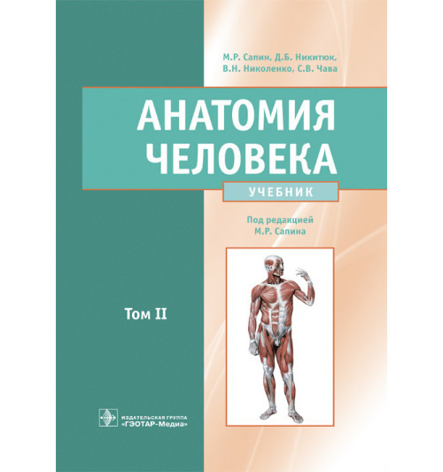 Сапин, Николенко, Никитюк: Анатомия человека. Учебник. В 2-х томах. Том 2