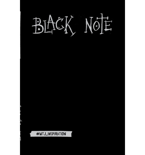 Блокнот: Black Note. Креативный блокнот с черными страницами (твердый переплет)-1