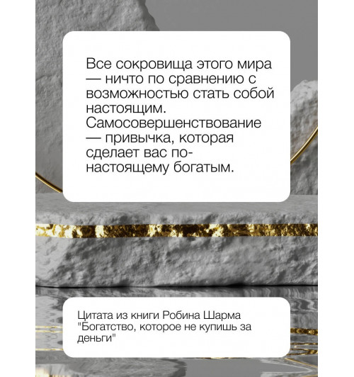Робин Шарма: Богатство, которое не купишь за деньги. 8 секретных привычек для богатой жизни-7