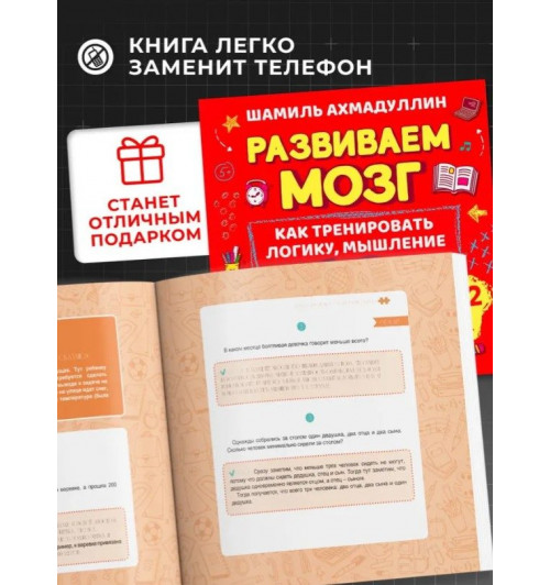 Шамиль Ахмадуллин: Развиваем мозг ребенка. Как тренировать логику и мышление, повышаем IQ 7-12 лет-5