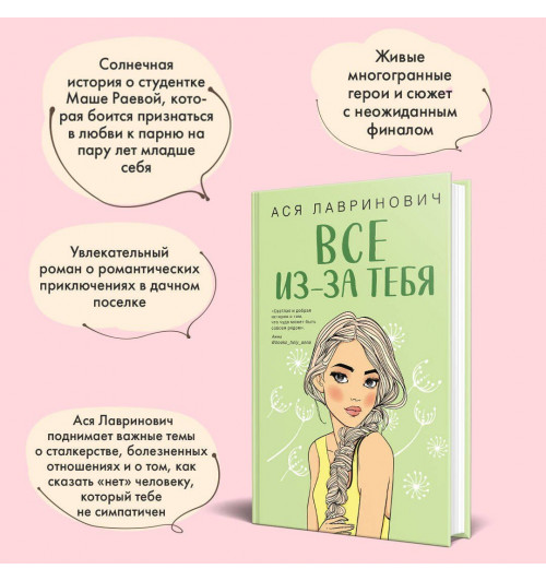 Ася Лавринович: Осенний комплект хитов Аси Лавринович: Все из-за тебя + Худшие подруги + Нелюбовь сероглазого короля-5