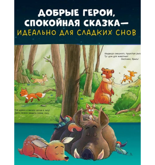 Мендес Наталия: Сказка на ночь. Спокойной ночи, лесные зверята!-9